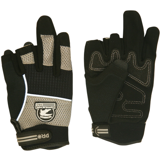 Gatorback 633 Fingerless Work Gloves - Gatorback Tool Belts