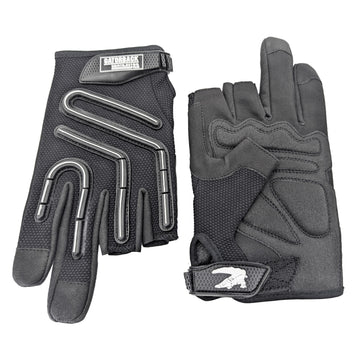Gatorback 677 Fingerless Work Gloves