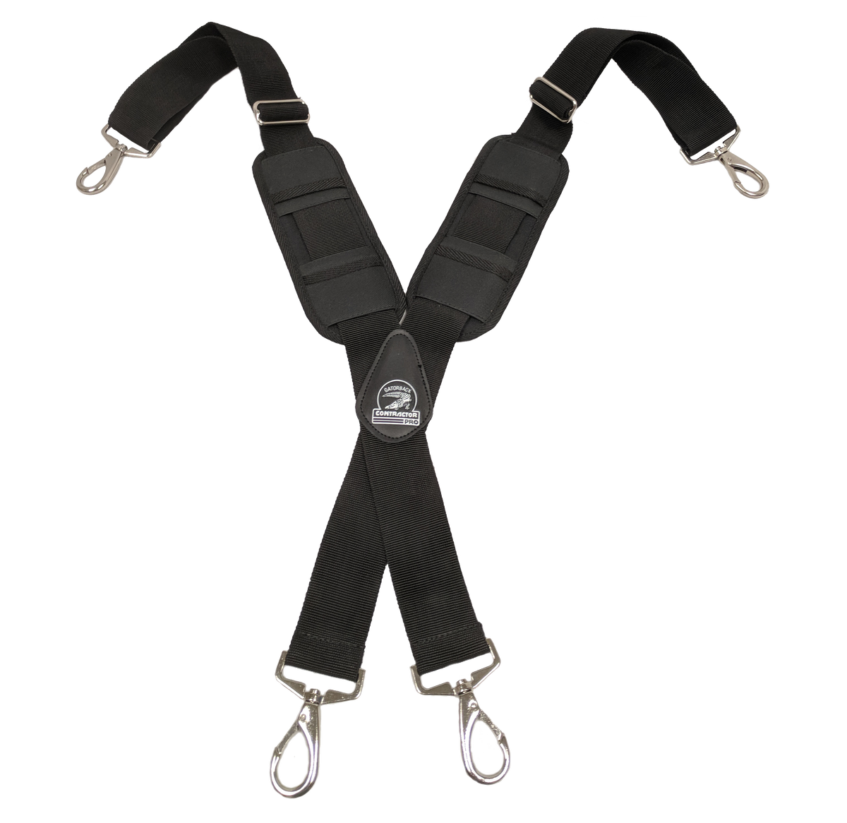 Gatorback B606 Molded Air Channel Suspenders w/Spring Hooks - Gatorback Tool Belts