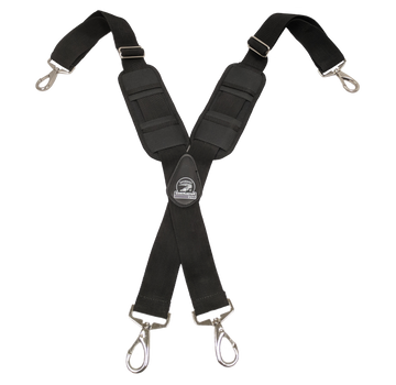 Gatorback B606 Molded Air Channel Suspenders w/Spring Hooks - Gatorback Tool Belts