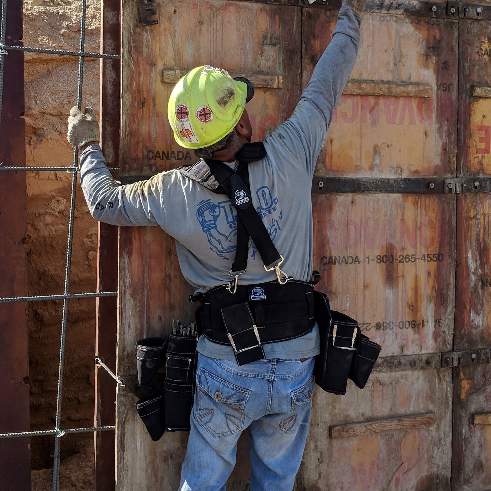 Gatorback B340 Professional Foundation Concrete Tool Belt