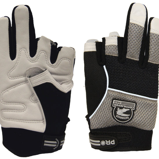 Gatorback 634 Fingerless Goat Skin Work Gloves - Gatorback Tool Belts